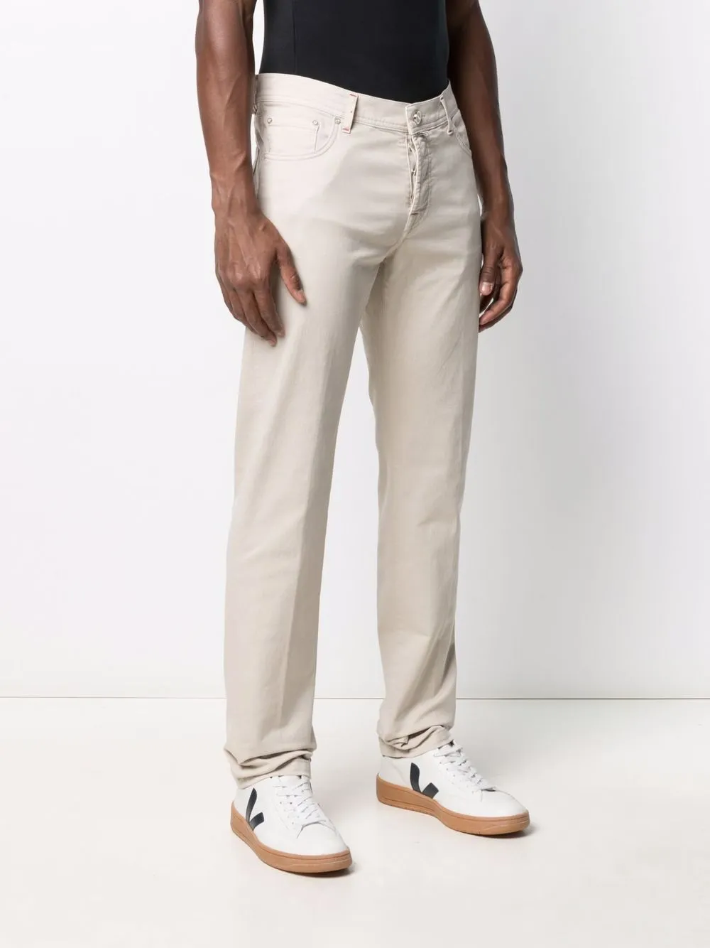 фото Kiton джинсы кроя слим