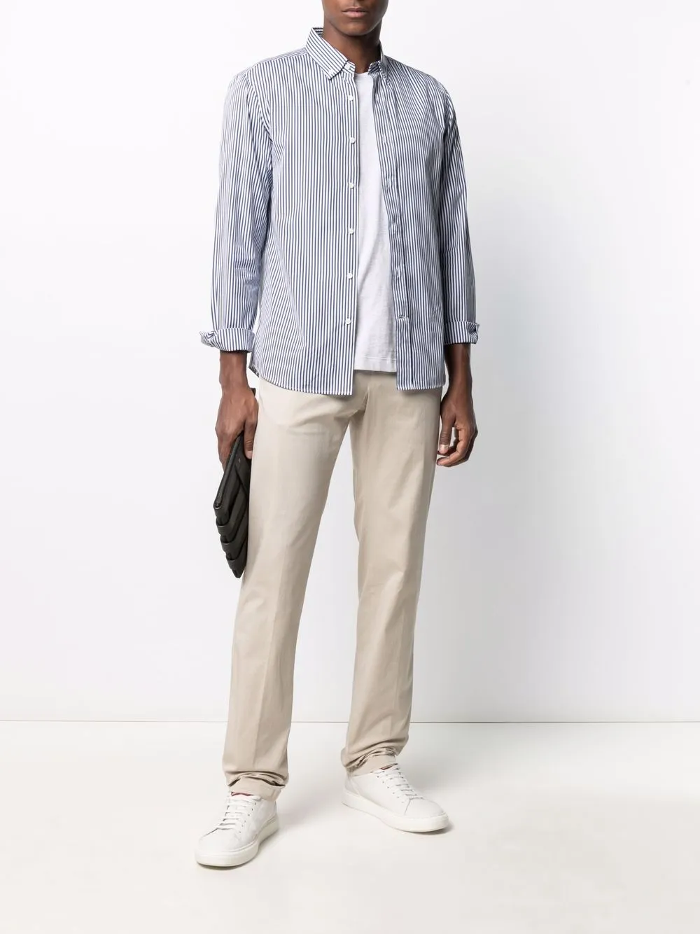 фото Kiton брюки чинос прямого кроя