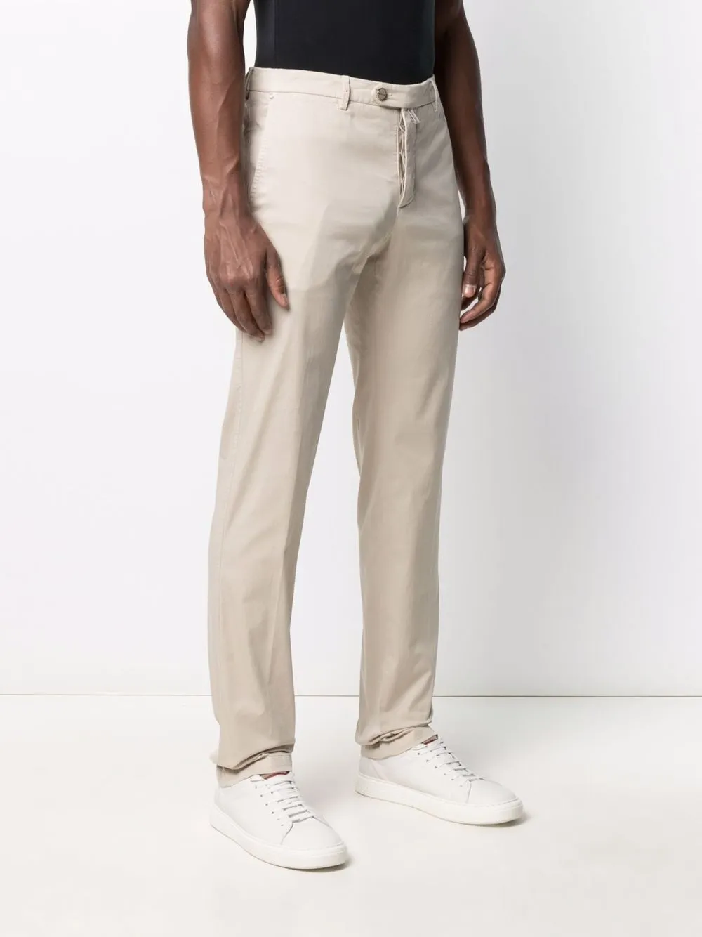 фото Kiton брюки чинос прямого кроя