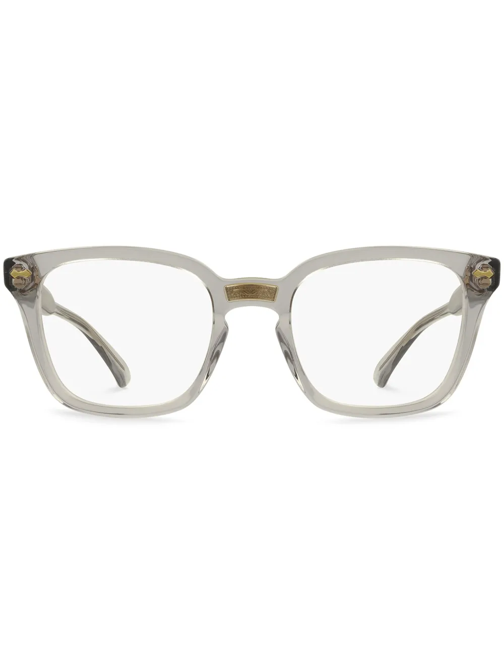 Gucci Eyewear lentes con armazón rectangular | dorado | Image 1