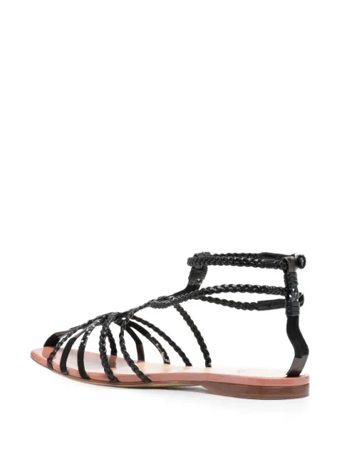 womens leopard print mules