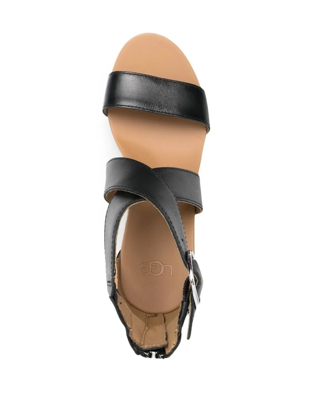 фото Ugg эспадрильи на танкетке с пряжками