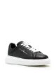 Image 2 of John Richmond logo-print low top sneakers