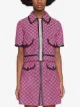Gucci GG-motif short-sleeved jacket