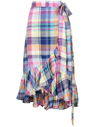 Shop Polo Ralph Lauren tartan print 