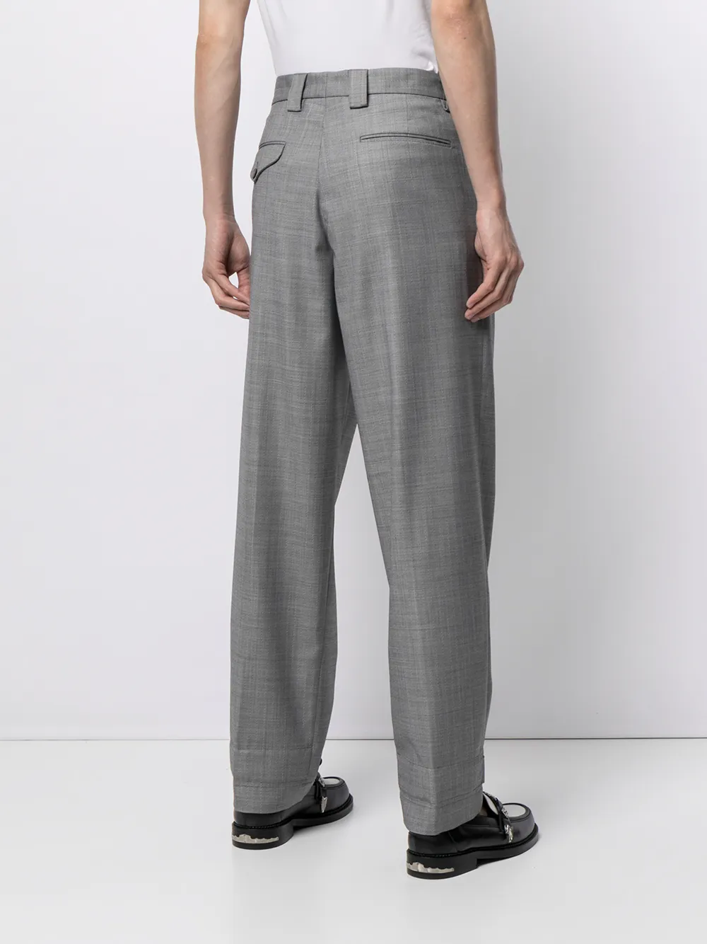 фото Emporio armani брюки с манжетами