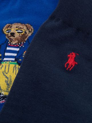 Polo Bear 两件装针织袜展示图