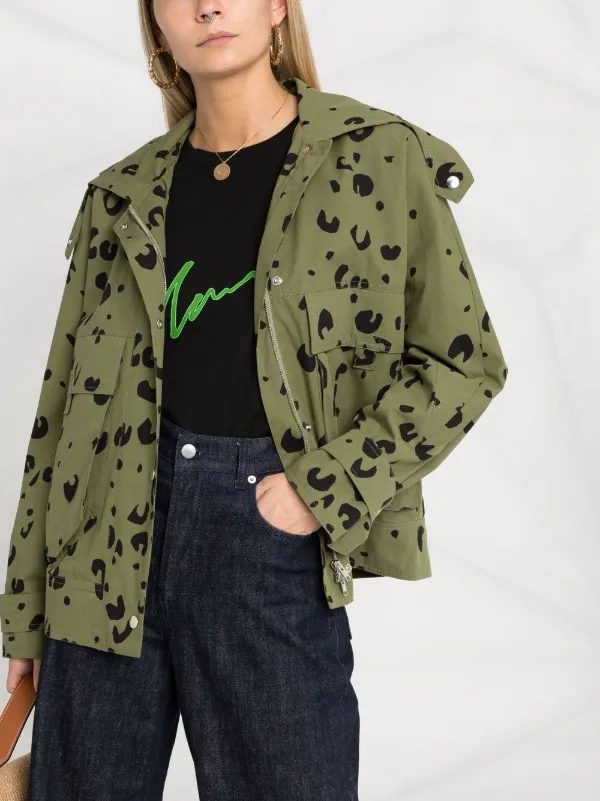 kenzo leopard jacket
