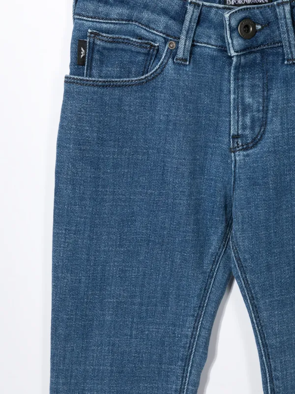 Emporio Armani Kids Jeans Slim - Farfetch