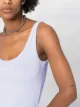 Off-White logo-print cotton tank top