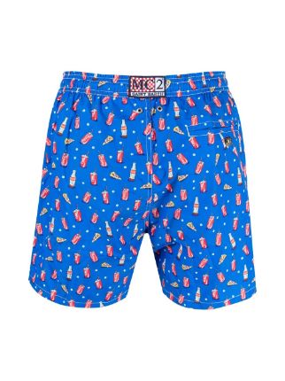 Coke print swim shorts展示图