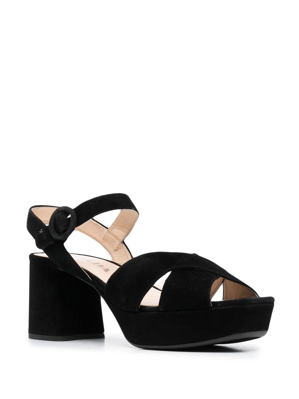 Prada 65mm Platform Sandals - Farfetch