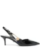 Image 1 of Versace Safety Pin slingback pumps