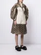 Simone Rocha dress-detail sculpted coat