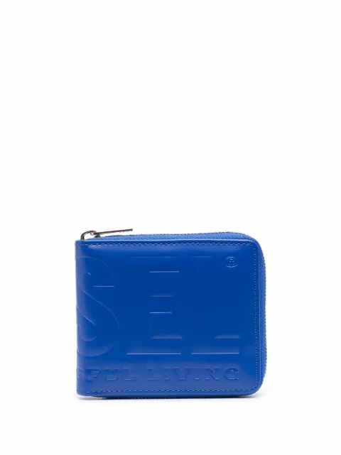 Diesel logo-embossed wallet