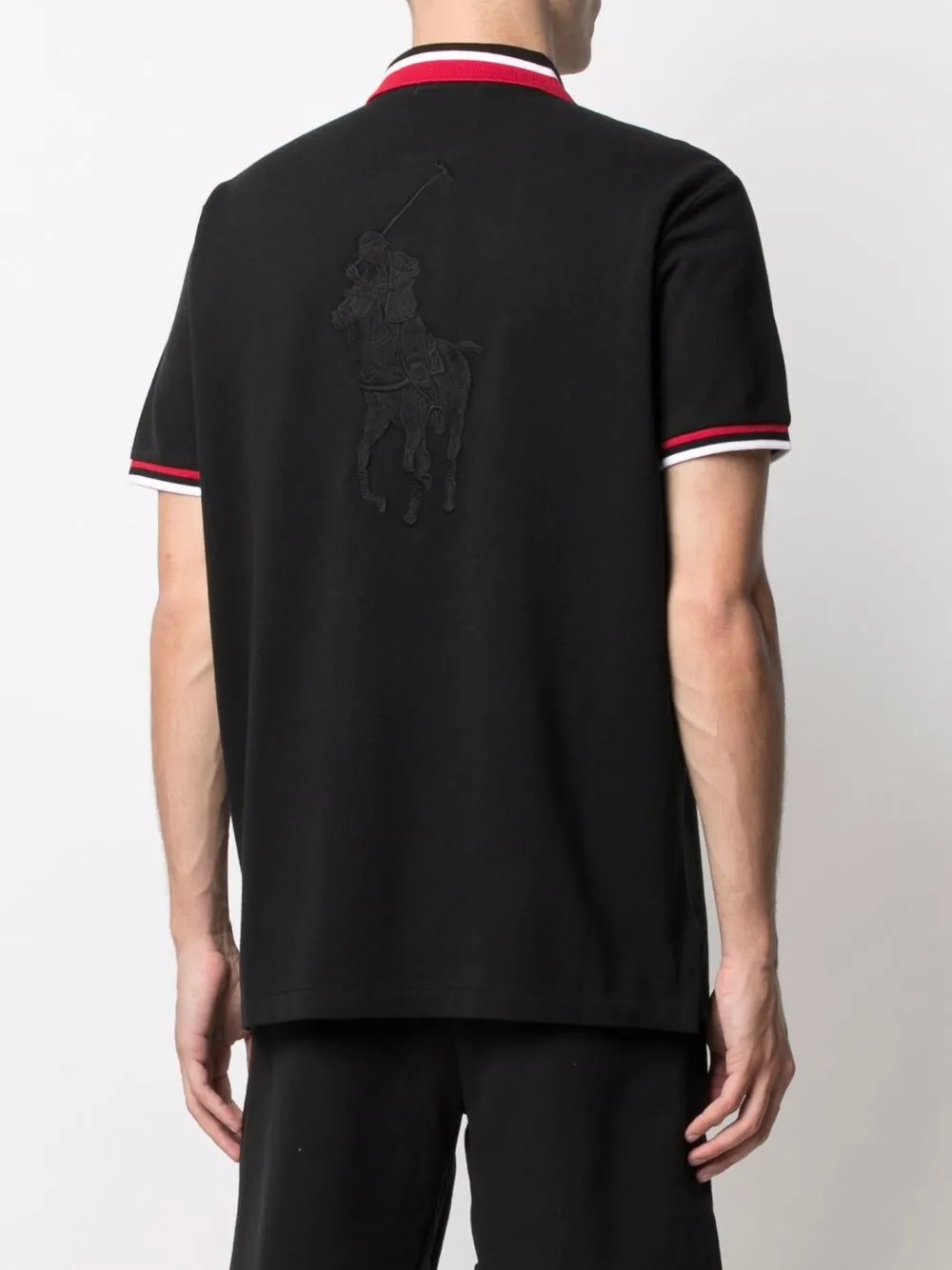 фото Polo ralph lauren рубашка поло с вышитым логотипом