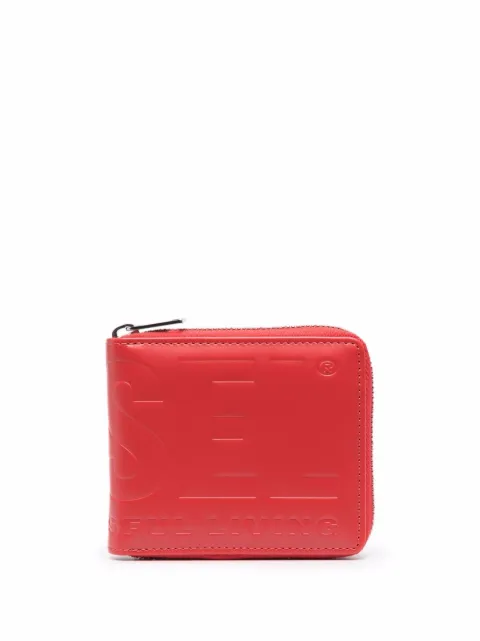 Diesel logo-embossed wallet
