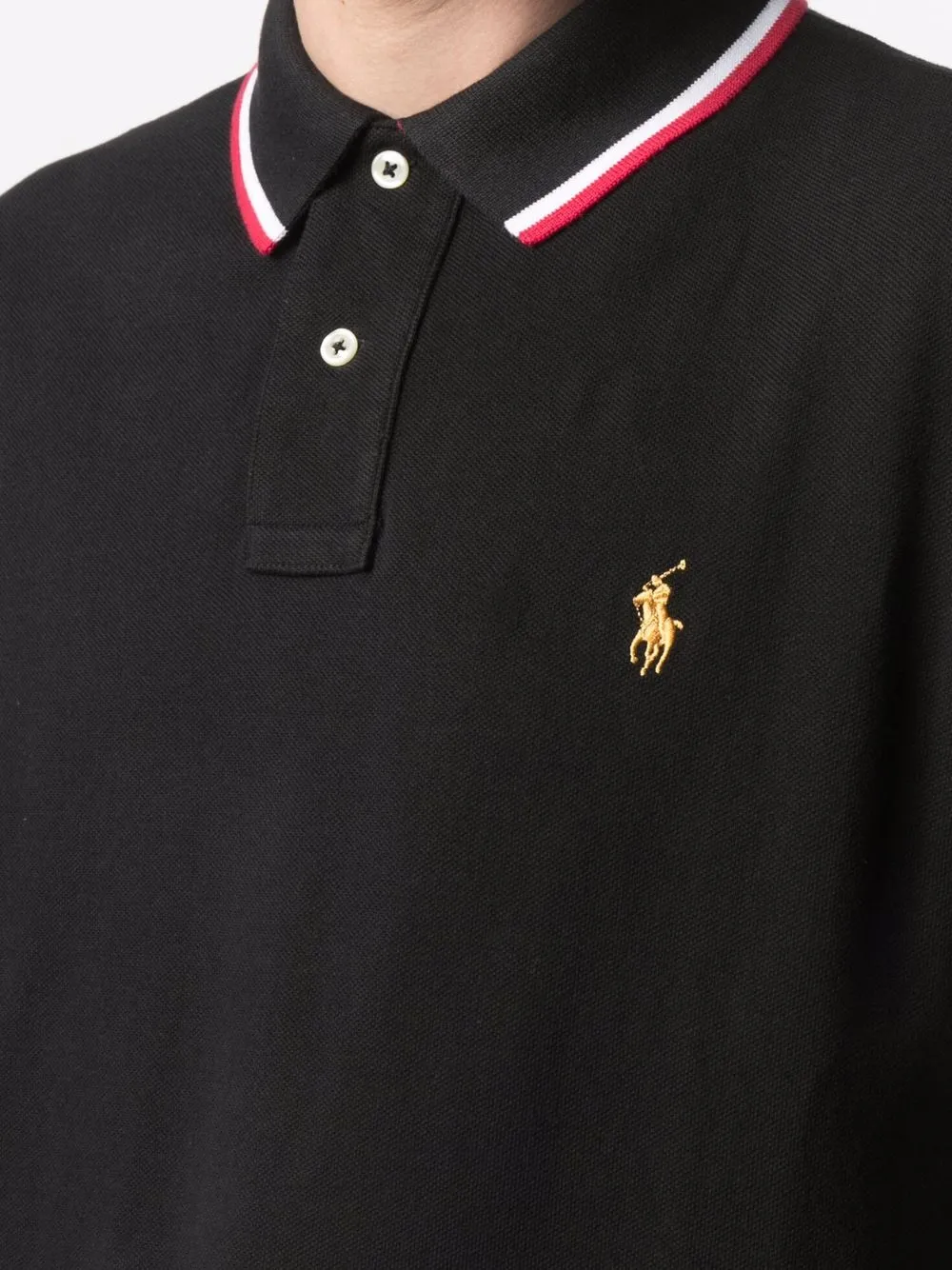 фото Polo ralph lauren рубашка поло с вышивкой