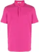 Image 1 of Valentino logo-patch polo shirt