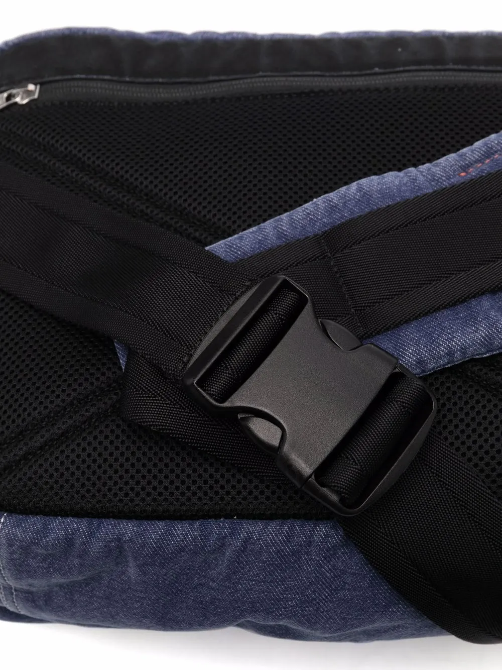 Diesel Convertible Messenger Backpack In Blue