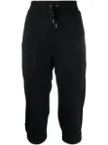 Helmut Lang Pre-Owned 1990s drawstring-waist cropped trousers - Black