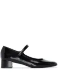 BY FAR 45mm Ginny leather pumps - Black
