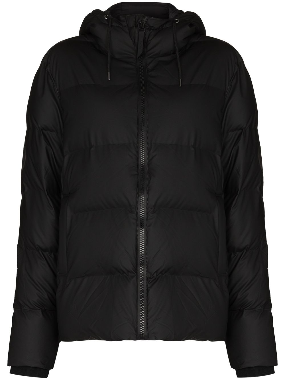 

Rains puffer hooded jacket - Black