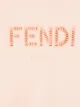 Fendi Kids TEEN logo lettering sweatshirt