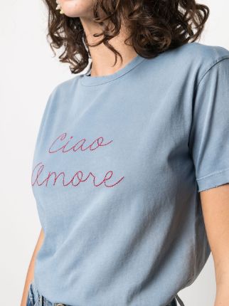 Ciao Amore 刺绣T恤展示图