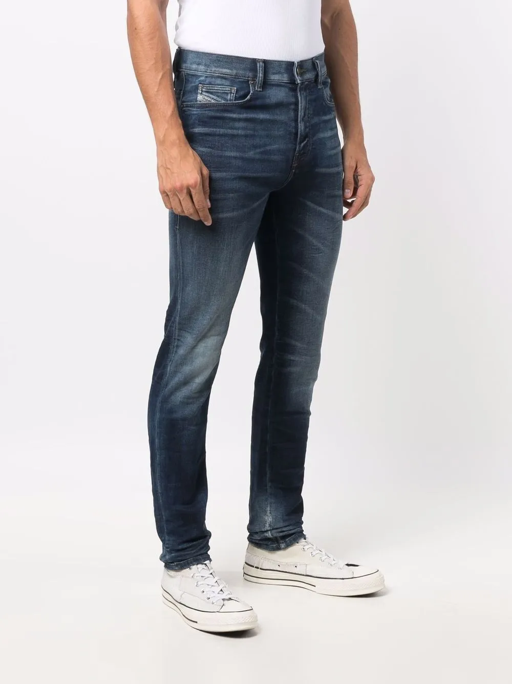  Diesel D Amny Skinny Jeans   Schwarz 