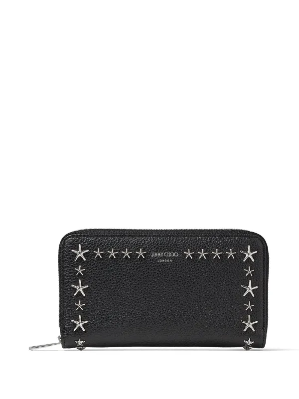 Jimmy Choo PIPPA Star Logo Wallet-