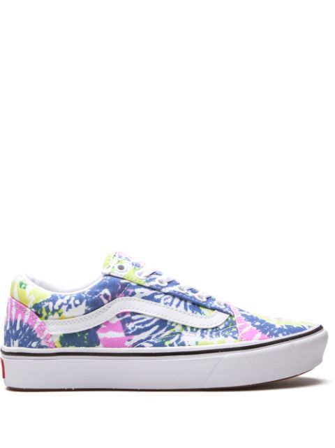 hype Vans ComfyCush Old Skool "Tie-Dye" sneakers 