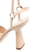 BY FAR Fida 100mm leather sandals