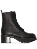 BY FAR Cobain 60mm platform boots - Black