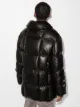 TOM FORD leather puffer jacket
