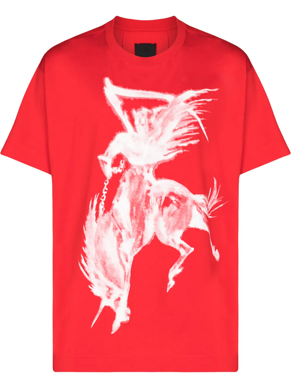 Image 1 of Givenchy crewneck graphic print T-shirt