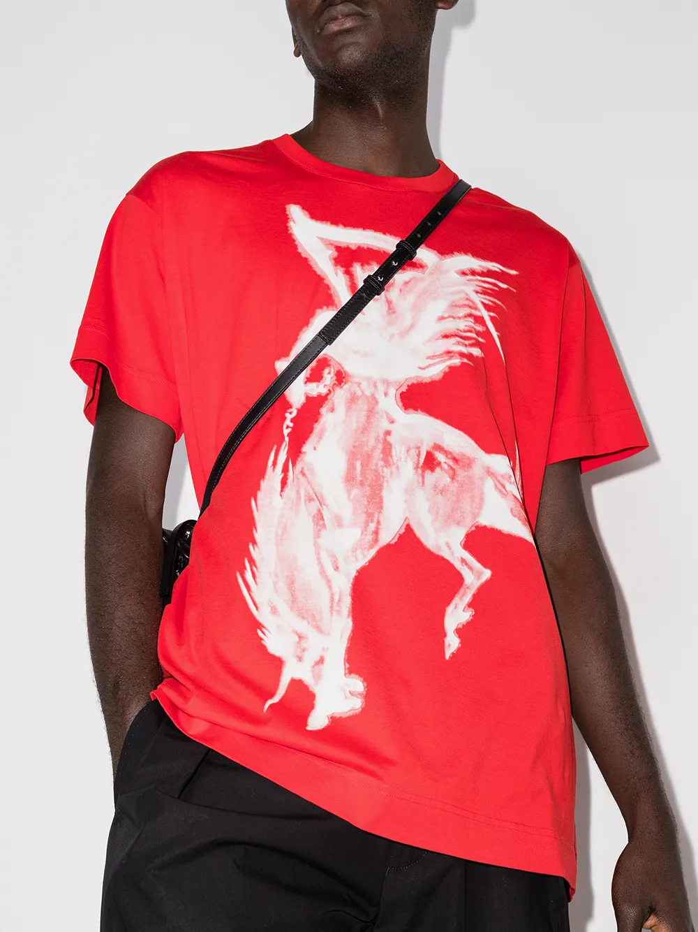 Image 2 of Givenchy crewneck graphic print T-shirt