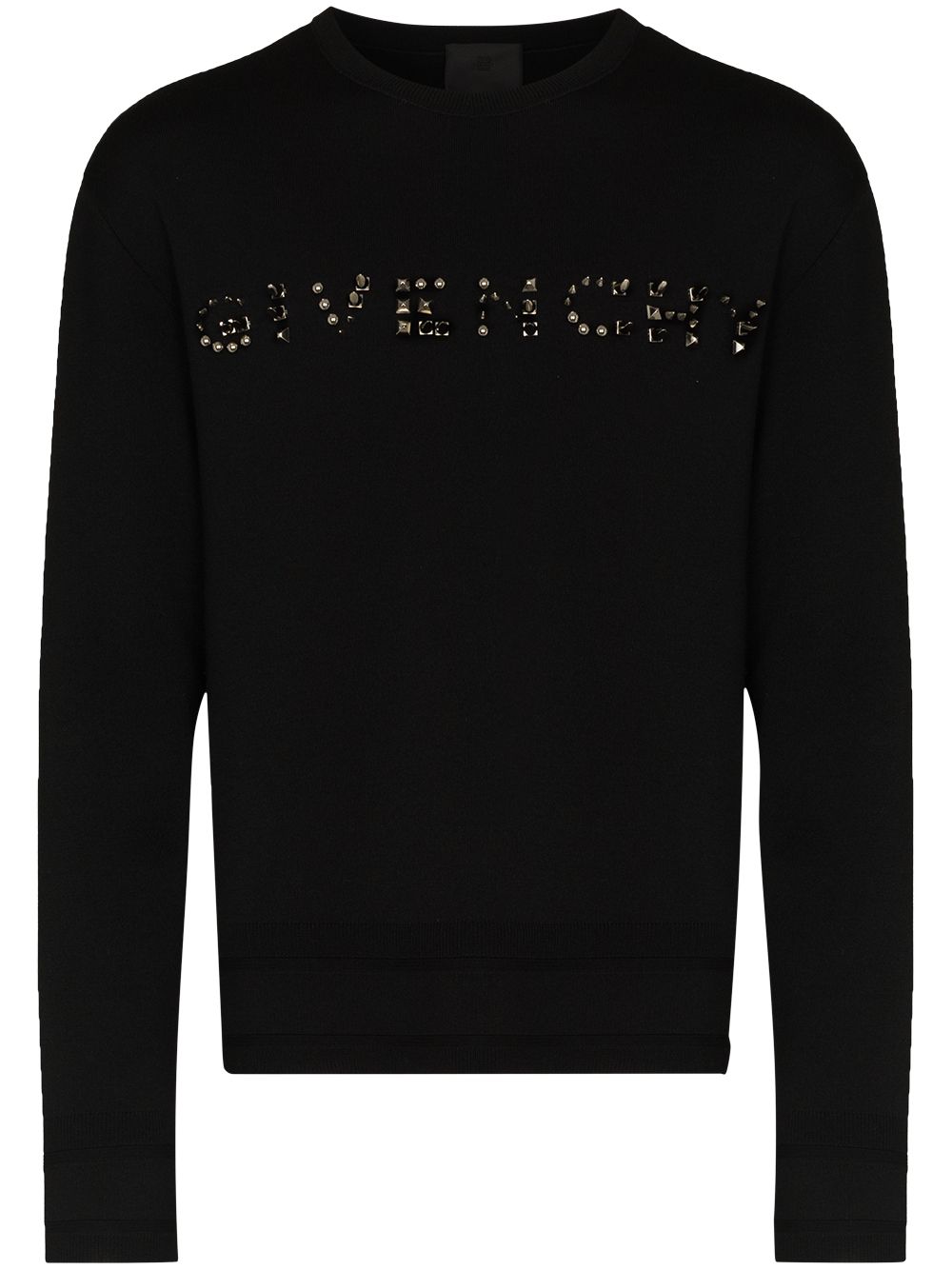 Givenchy studded-logo Wool Jumper - Farfetch