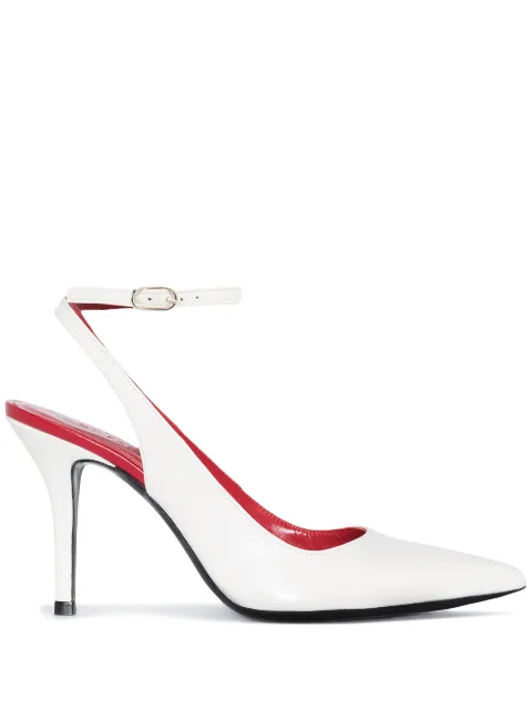 BY FAR Alena 100mm pumps