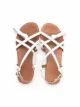Douuod Kids lattice-strap buckled sandals