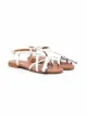 Image 1 of Douuod Kids lattice-strap buckled sandals