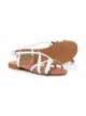 Image 2 of Douuod Kids lattice-strap buckled sandals