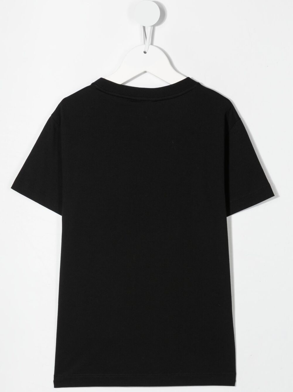 Shop Fendi Logo Lettering T-shirt In Black