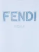 Fendi Kids FF-logo embroidery sweatshirt