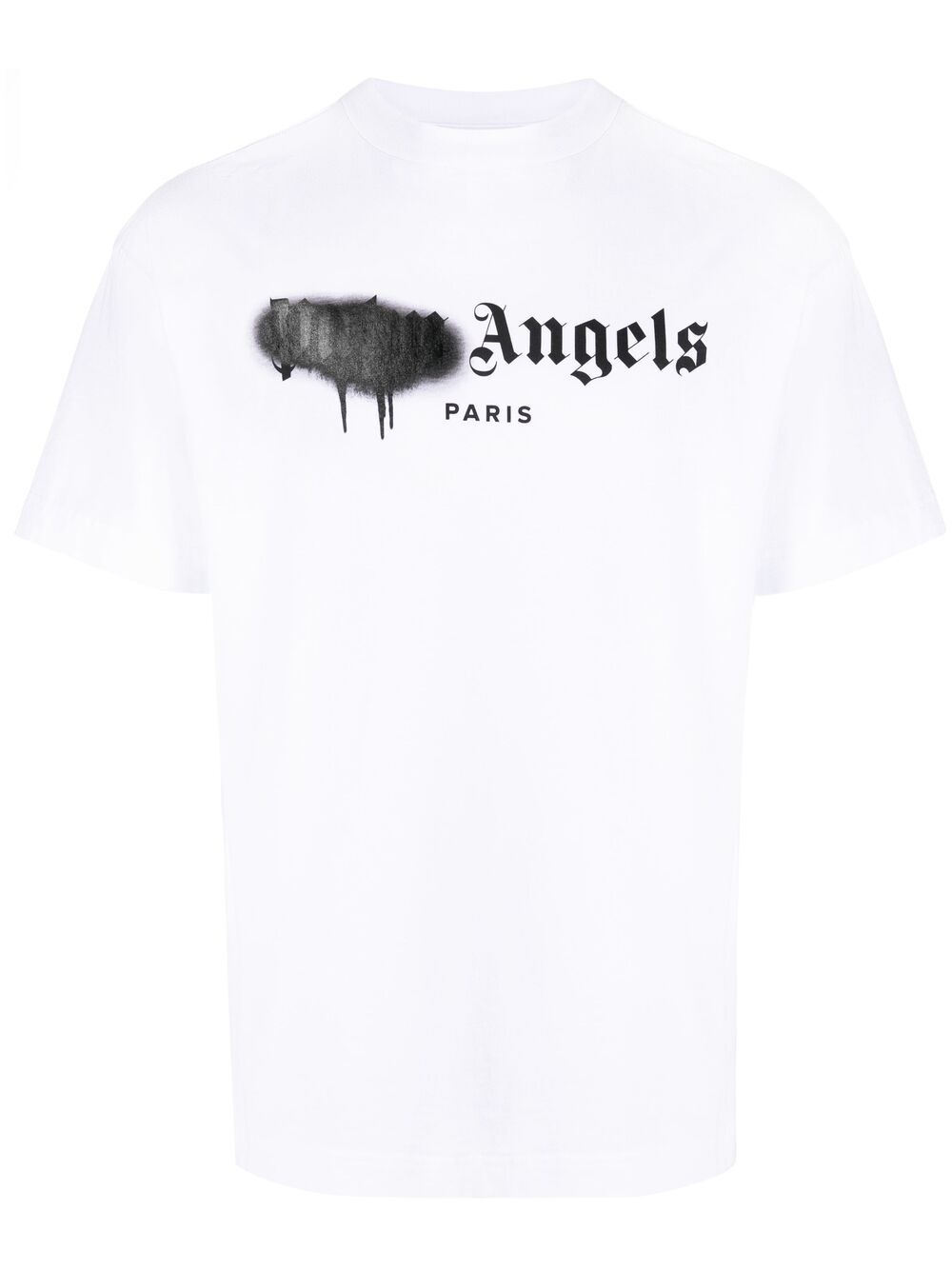 PALM ANGELS 喷雾LOGO T恤