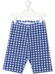 Image 1 of Monnalisa gingham check-print shorts