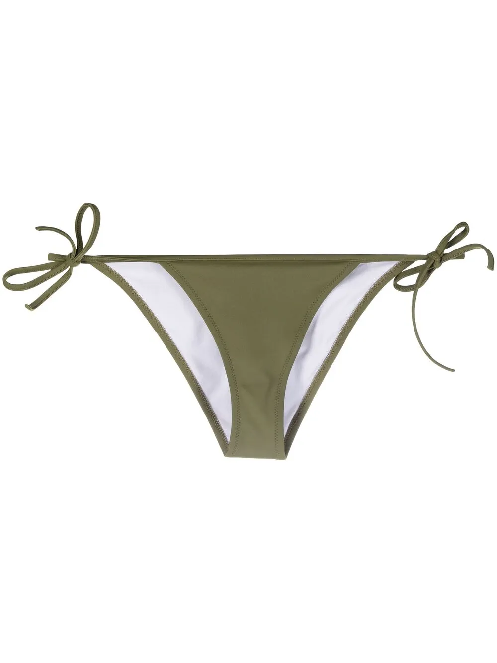 

Dsquared2 bikini bottom con logo estampado - Verde