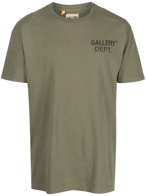 GALLERY DEPT. logo-print Crew Neck T 