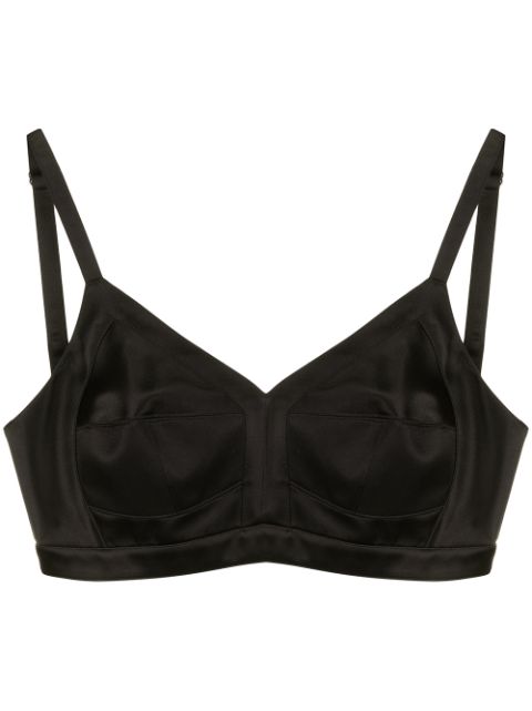 Alexander McQueen spaghetti-strap crop top Women