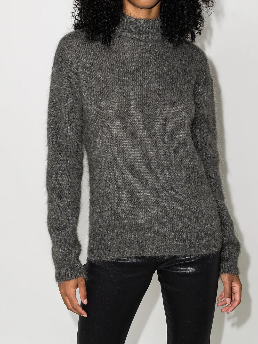 Image 2 of TOM FORD high neck textured jumper